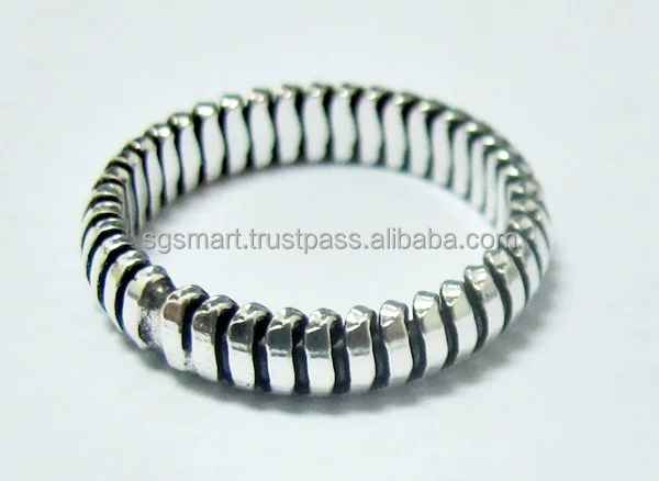 Silver 925 Ring Bali Design Jewelry Wholesale Factory in Thailand