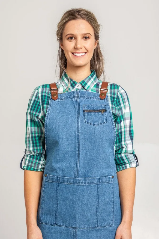 cheap bulk wholesale Kitchen Denim Apron