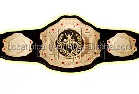 Metal plates championship belts