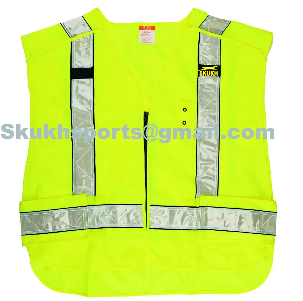 Hi Vis Reflective Safety Vest Safety Workwear Polo Shirt Men Quick Dry Polo T Shirt Yellow Orange Mesh PVC Logo Fabric Color MOQ