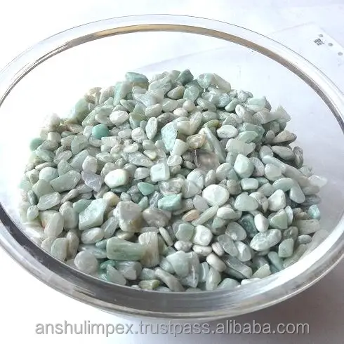 Чипсы из зеленого Агата для ландшафтного дизайна