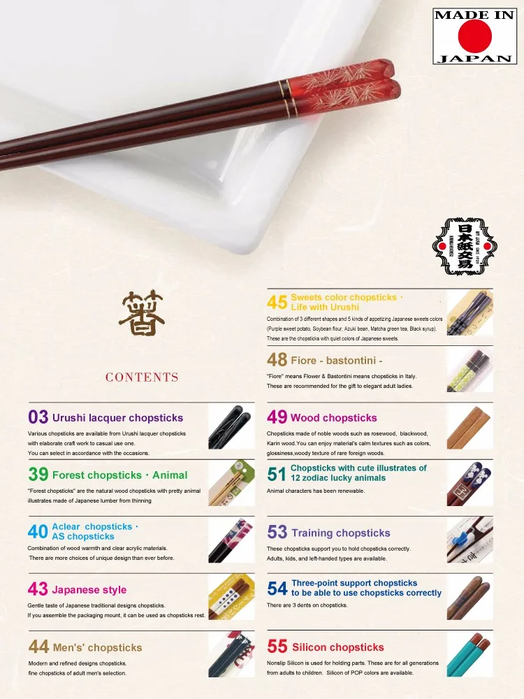 
High quality and Beautiful cute design Chopsticks for reasonable price sales promotion sets available 