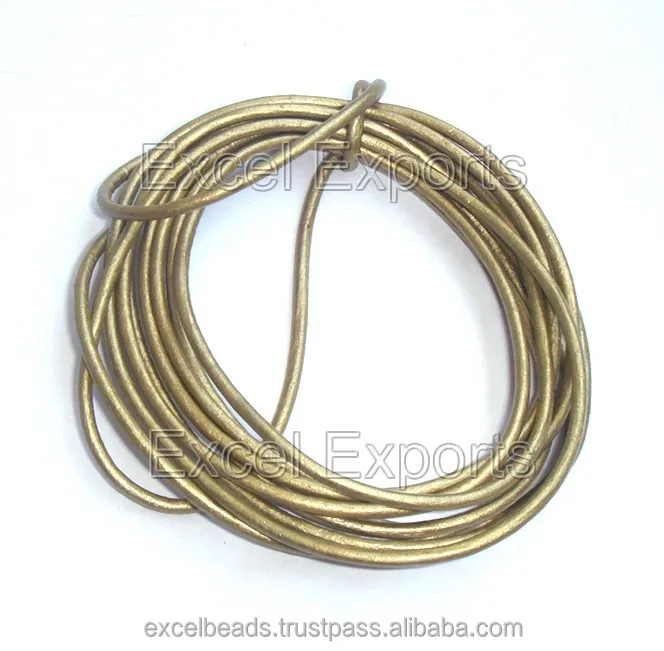 Wholesale Leather cords 1mm 2mm 3mm 4mm 5mm sizes lead free and azo free colors