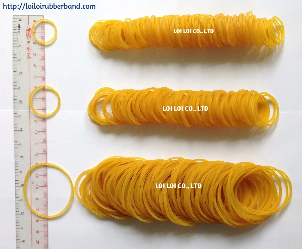 
100% pure Rubber band Elastic from Vietnam Factory for Sale / Coloured thick and wide rubber bands brighten color 