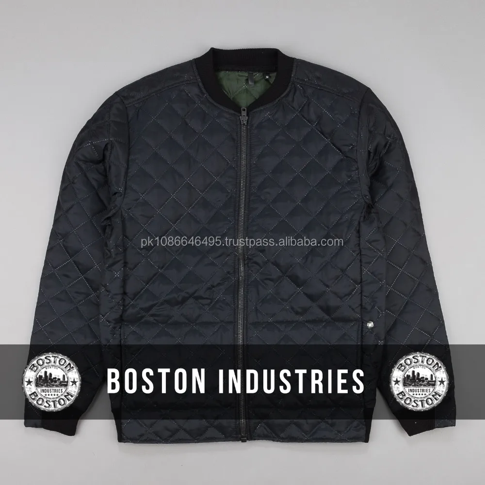 
Лазерная стеганая куртка-бомбер на заказ, дешевая стеганая куртка-бомбер с бриллиантами 