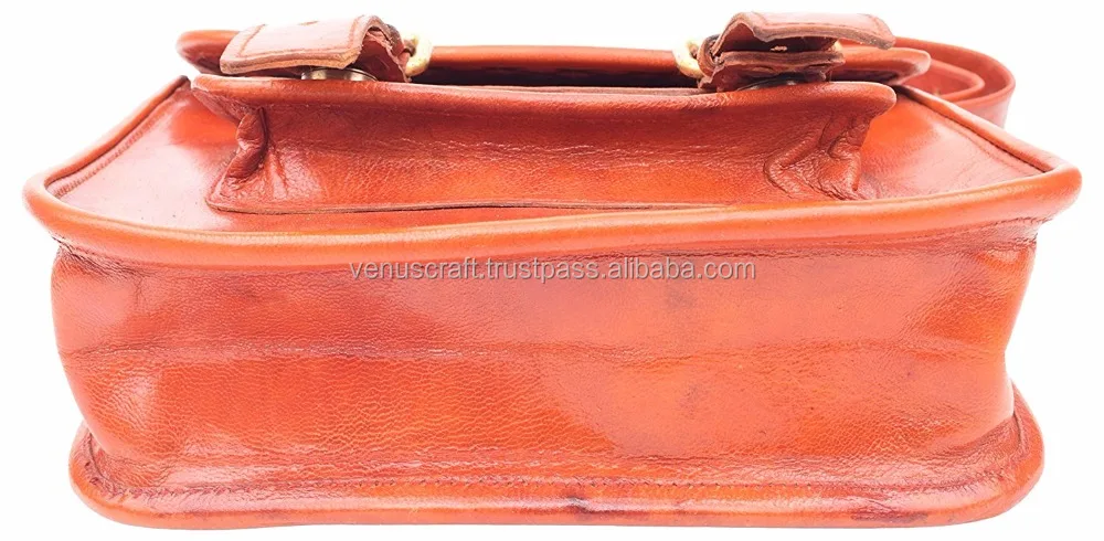 Real leather Handmade  Messenger Bag Leather Bag Manufacturer India