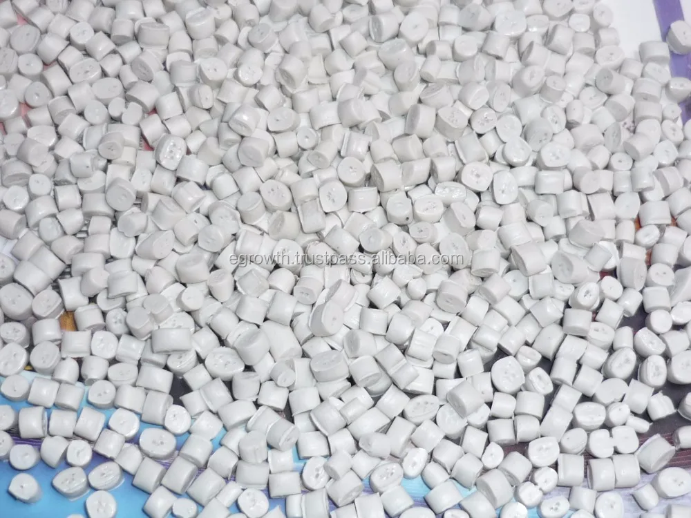 Polyethylene HDPE Plastic Pellet Recycle Granules Raw Material for Pipe and Tubing