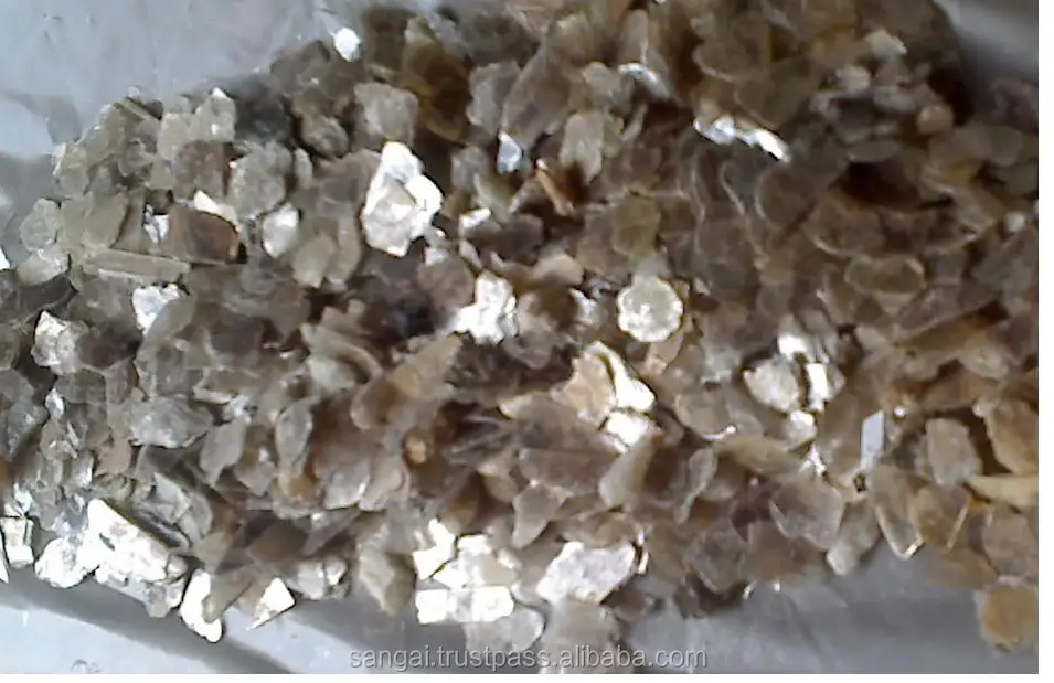 
Muscovite Mica flakes for concretes 