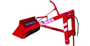 Tractor Loader Dumper Tractor Back-Rear Loader With Raising Ram Tractor Loader