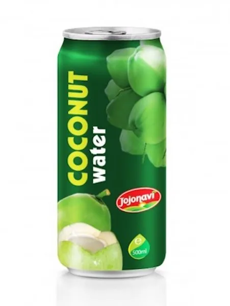 
Orange flavour with Coconut water in Aluminium can 500ml Coconut water 