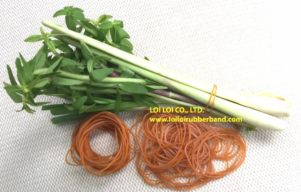 Transparent Rubber bands to tie Vegetable and Flower Crepe natural rubber band EPDM 100% from Vietnamese supplier