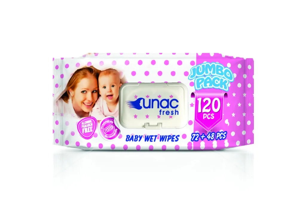 
Unac Fresh Wet Wipes 