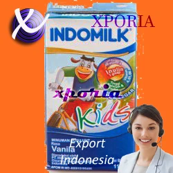 INDOMILK UHT KIDS VANILLA 115ml | Indonesia Origin | Cheap popular halal uht cow milk for children with delicious flavours