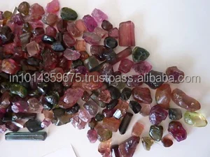 Natural Loose Gemstone Diamond Cut Tourmaline Stone
