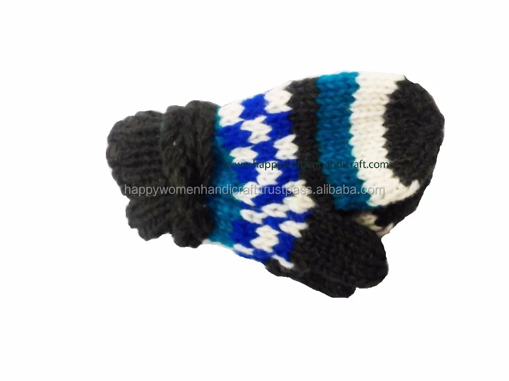 100% Woolen Gloves in Nepal with string