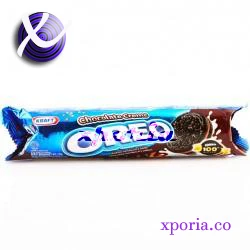OREO Biscuit Sandwich VANILLA CREAM 137gr | Indonesia Origin | Cheap popular chocolate cookies with cream filling