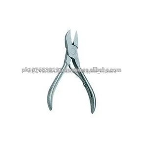 профессиональные щипцы кутикулы/ногтей фрезы, один& двойная пружина с текстурированной ручкой