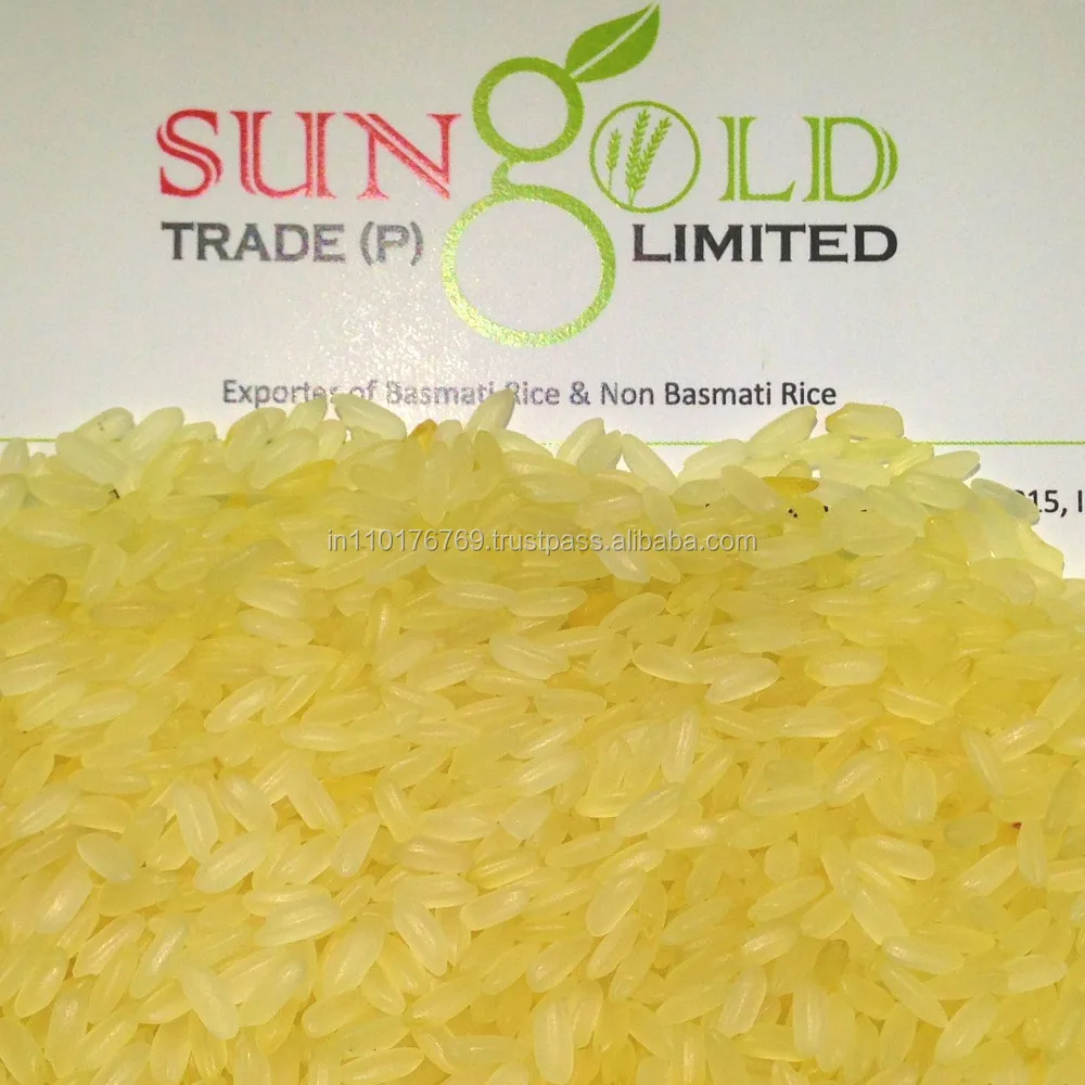 Indian short grain parboiled rice