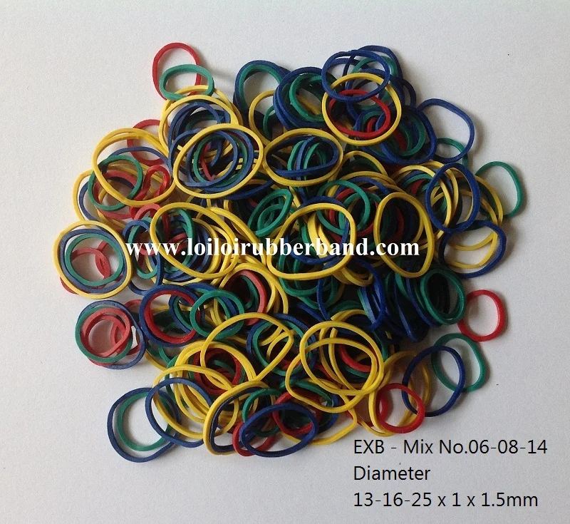 
Mix colorful Bracelet Crazy DIY Cheap Elastic Rubber Loom Bands Wholesale 