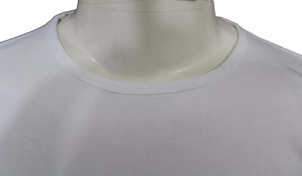 Custom Design Your Own Blank White Color Printed Street Wear T-Shirt