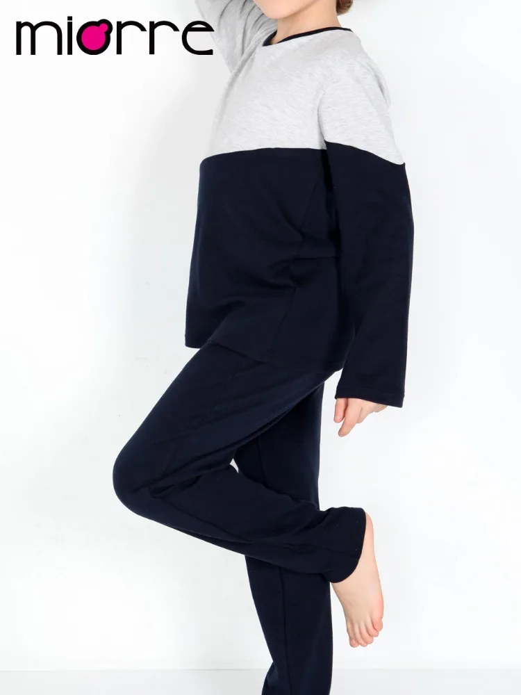 Miorre OEM Wholesale %100 Cotton Kids Boy Sleepwear Pajamas Set