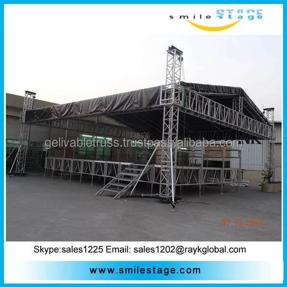 
Lighting Roof Truss Base With Aluminum Wheels 