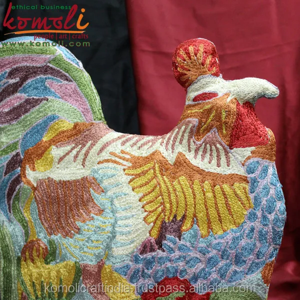 Rooster tea cozy handmade warmer teapot cover embroidery product