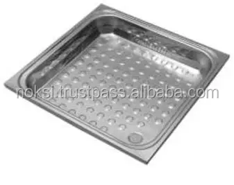 Shower Tray Stainless Steel Recessed