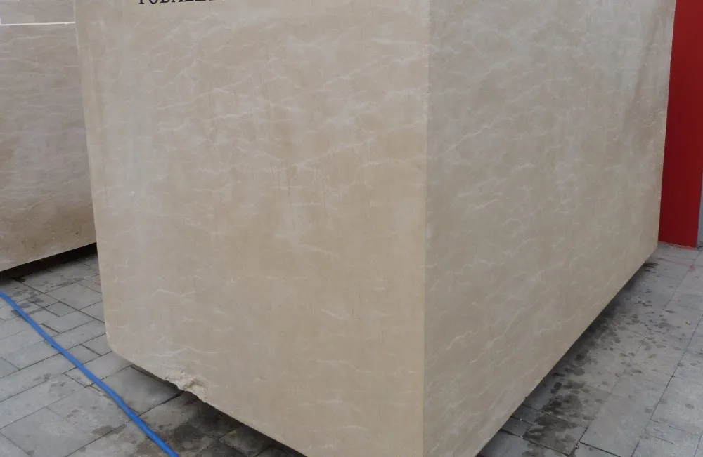 
Beige marble blocks from Turkey 