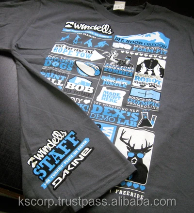 Customize T-shirt Printing Cheap t shirt printing transfer t-shirt printing