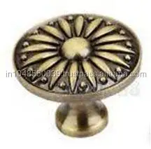 Cast iron Decorative Cupboard Kitchen Drawer cabinet Door Pull handle knob