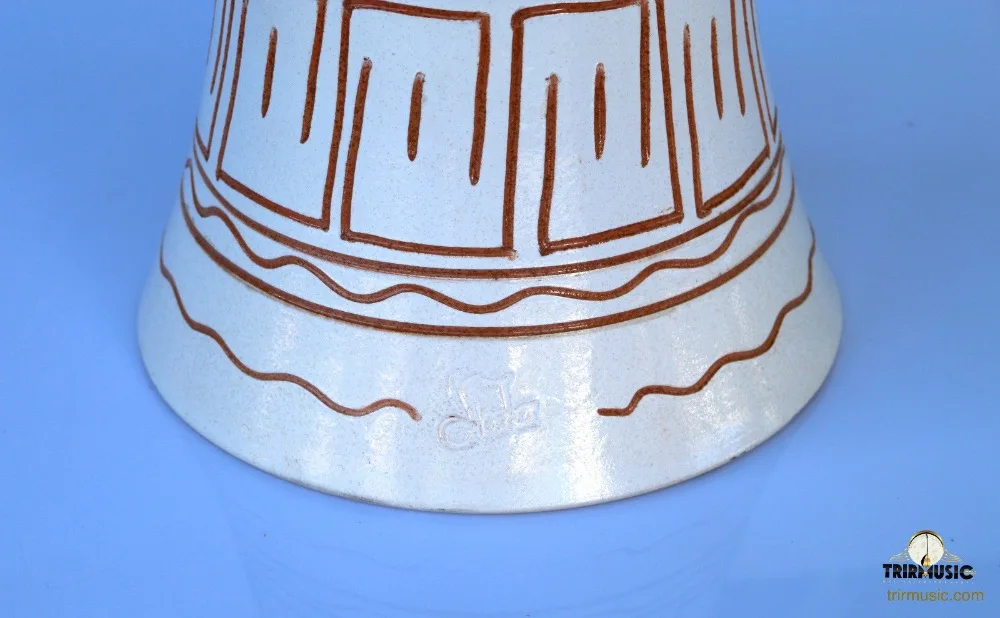 Professional Clay Darbuka Goblet Drum SCD-26