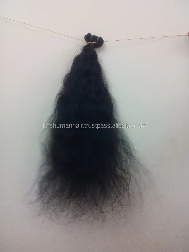 Indian Remy Hair, 100% Virgin Remy Human Hair Unprocessed Raw Indian Hair Extension curlyhair from India for factory prices