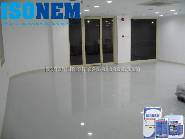 ISONEM SELF LEVELLING 3K FLOORING MATERIAL FOR CONCRETE GARAGE, WAREHOUSE, FACTORY , HOSPITALS, MANUFACTURER FROM TURKEY