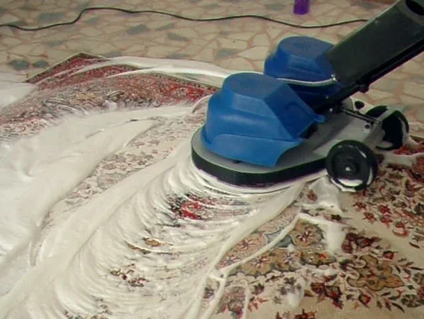 DOUBLE BRUSH CARPET CLEANING MACHINE