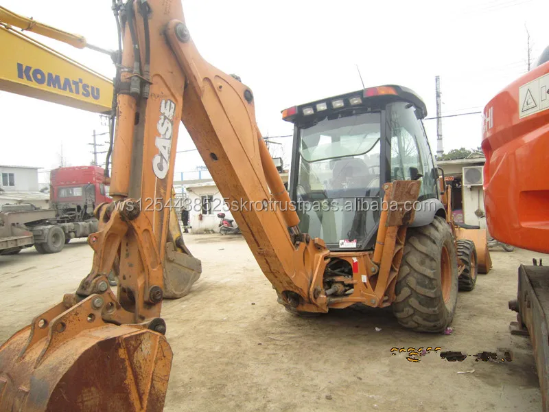 Less Working Hours Used Case 580 Backhoe Loaders for sale/price can be discussed