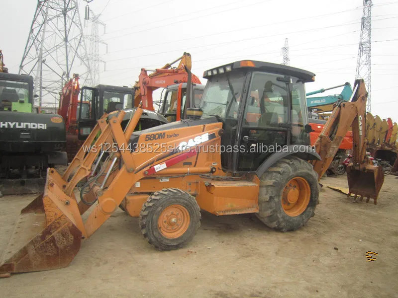 Less Working Hours Used Case 580 Backhoe Loaders for sale/price can be discussed