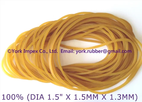 Rubber Bands (1.5 mm Thickness) - For Everyday Uses, Low Price!