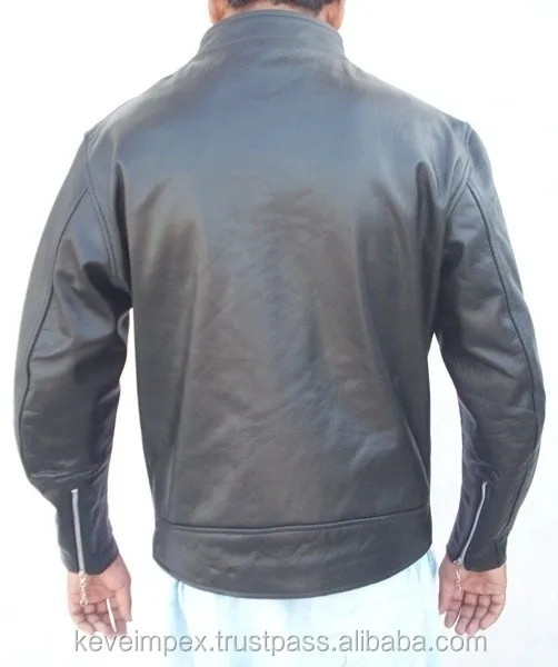 Premium quality custom color Cowhide Leather full safety Motorbike jacket Vintage winter jacket USA 2023
