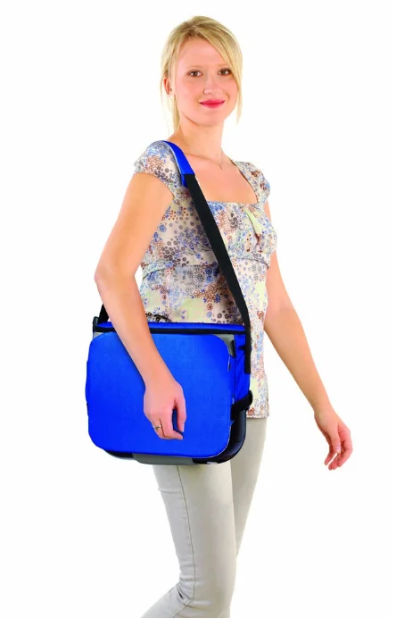 
Booster 2 in 1 - Portable Booster Seat Feeding Chair and Storage Bin Colorful ... 