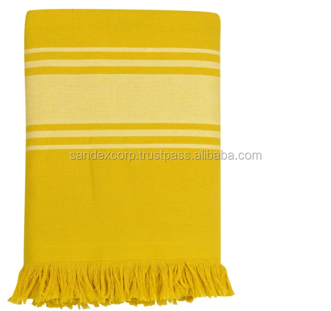 Elegant Pattern Large Modern Supplier in India  100% Cotton Turkish Beach Hammam Throw Fouta Towel....