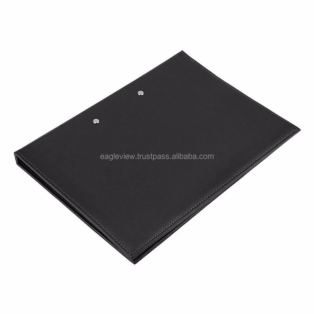 
COW LEATHER A4 PAPER FILE CLIPBOARD TO SAVE OFFICE DOCUMENTS 
