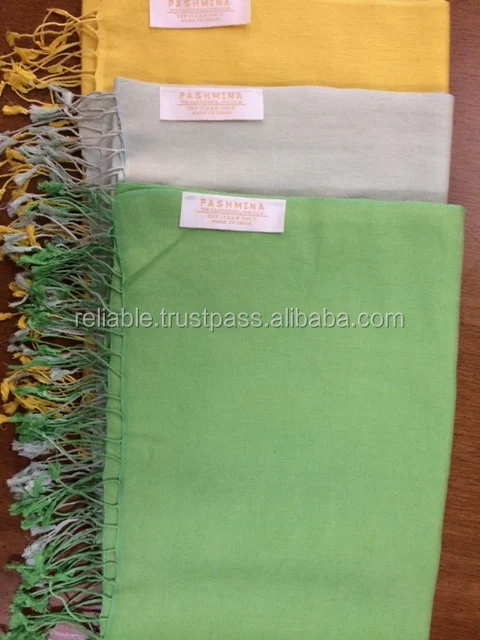 Real Cashmere Silk PASHMINA SHAWLS