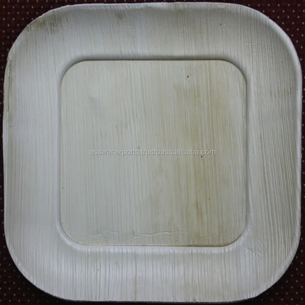 
Disposable Areca palm leaf Plates Biodegradable Tableware Eco Friendly Party plates 