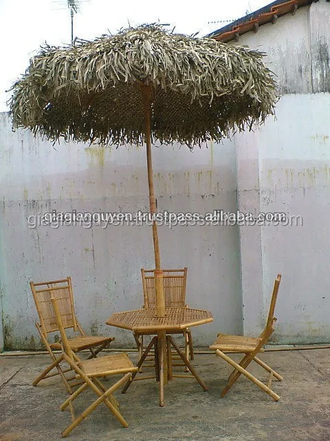 BAMBOO TIKI BAR, TIKI HUTS, GAZEBO_ CHEAPEST PRICE FROM VIET NAM BAMBOO TABLE