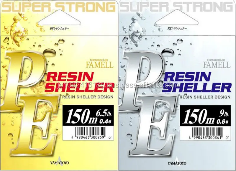 High quality and Reliable braided fishing line with fine made in Japan