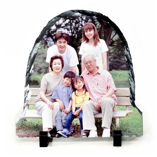
20x20cm Sublimation Photo Rock Stone for Heat Transfer Heat Resistant Stone Rock Face Stone 