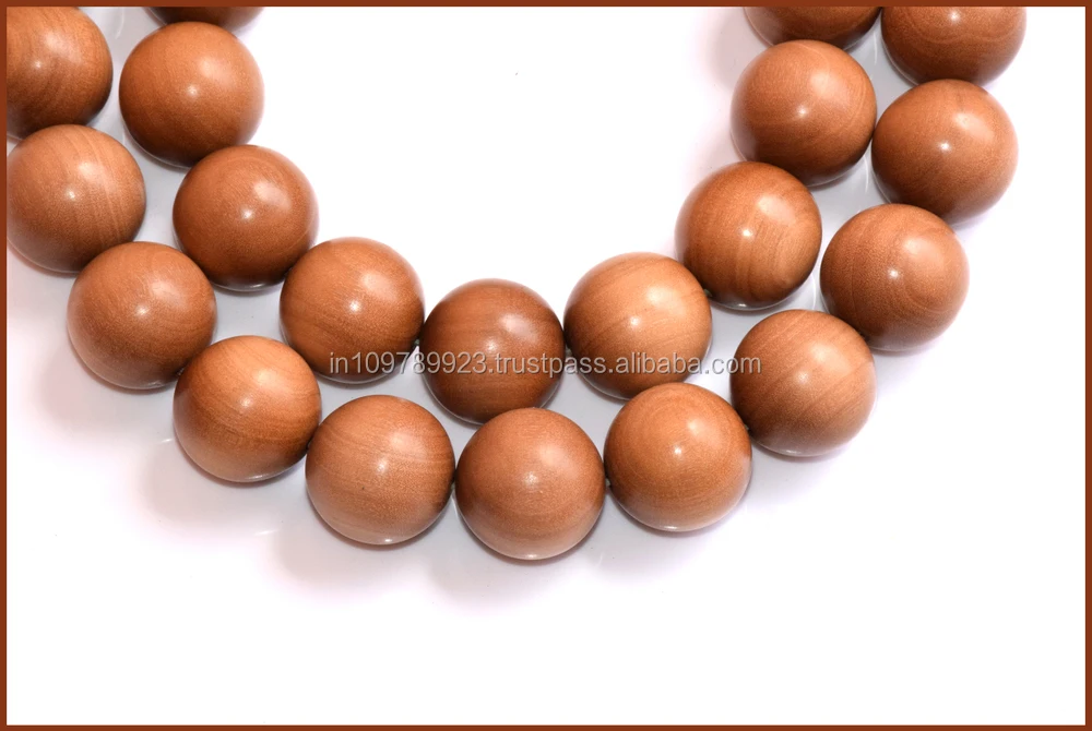 traditional guru sandalwood beads/indian handicraft/wooden beads