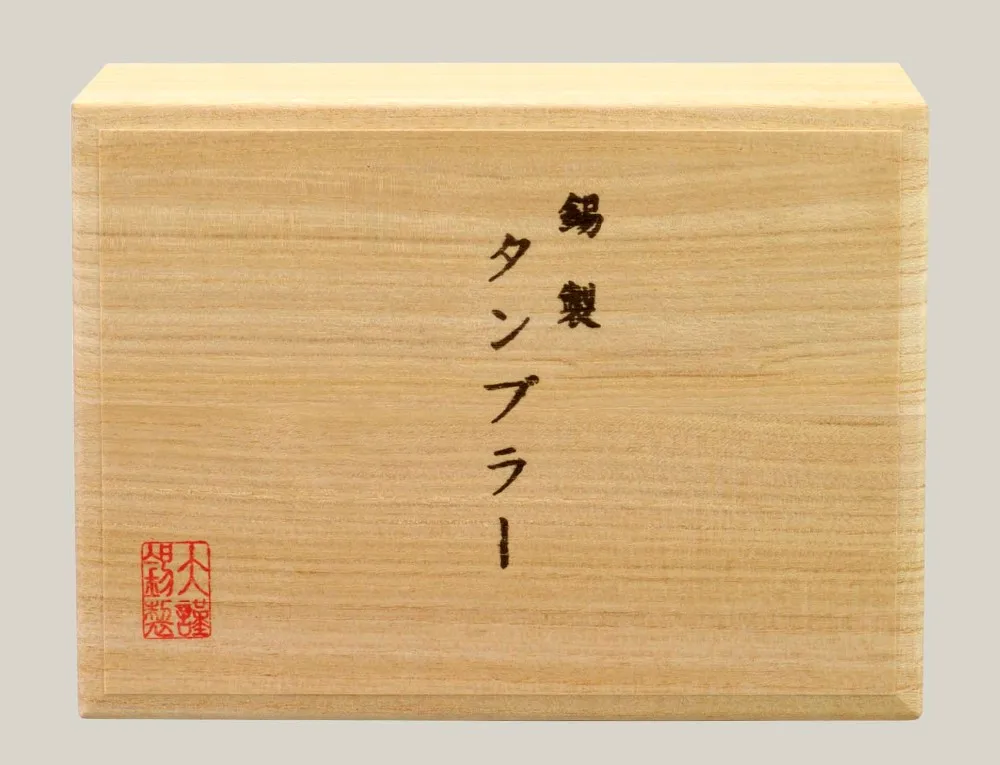 
Traditional and Hand made made by excellent skilled craftsmen Tin Tumbler for present make your drink tasty 