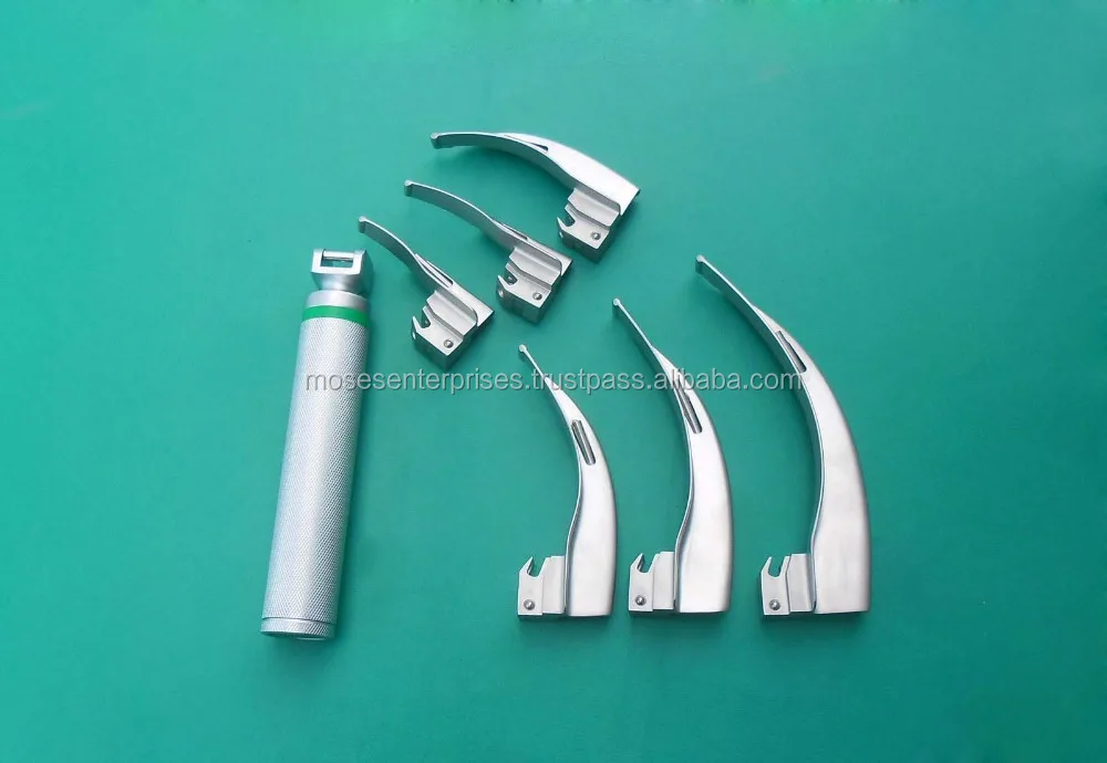Latest Fiber optic mac Laryngoscope Sets